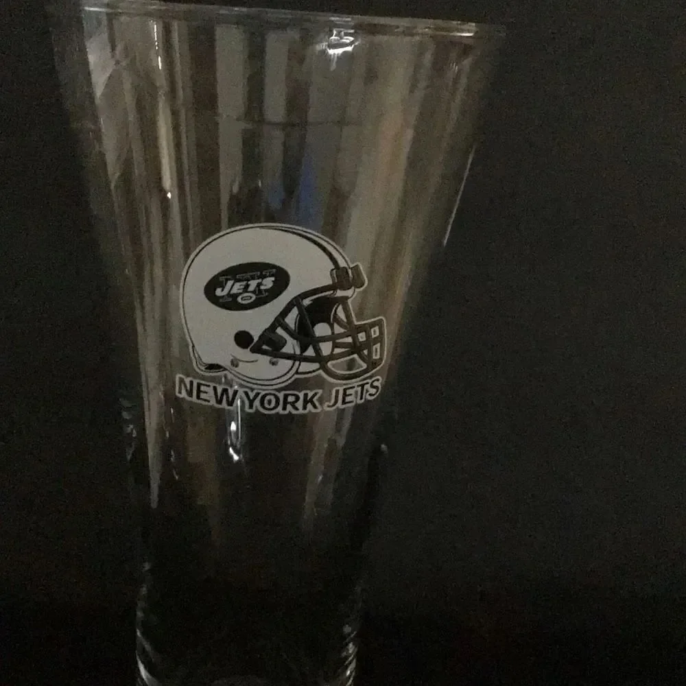 Glass New York Jets ￼ Pilsner glass
